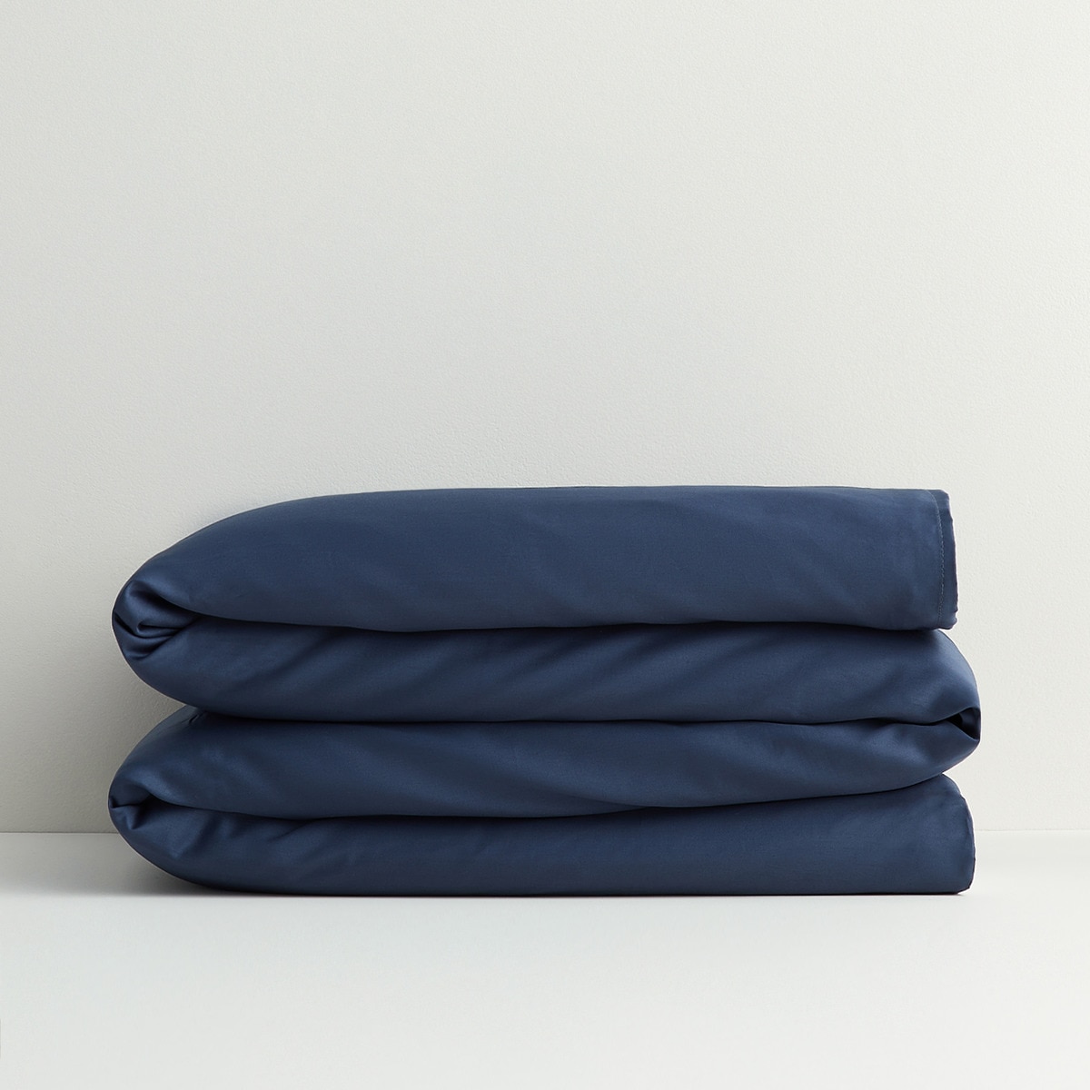 Funda nórdica Algodón Satén 300 hilos El Corte Inglés - Azul marino Cama 90 cm Azul marino-5