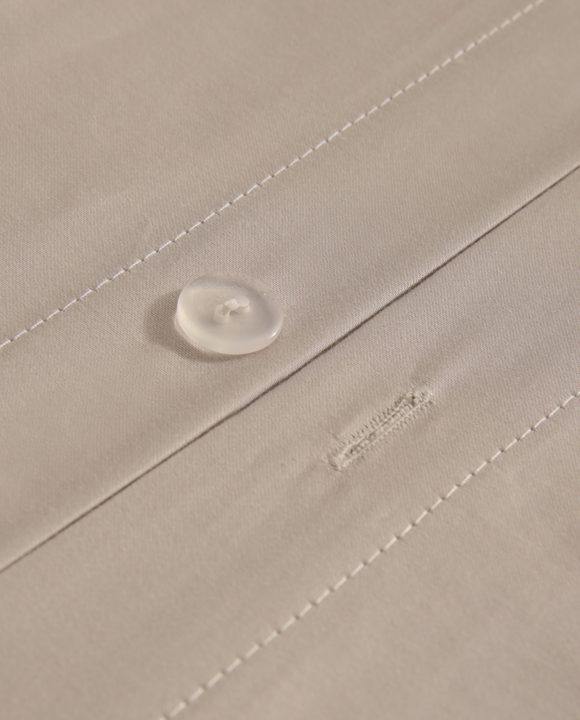 Funda nórdica Algodón Satén 300 hilos El Corte Inglés - Plata Cama 200 cm Plata-5