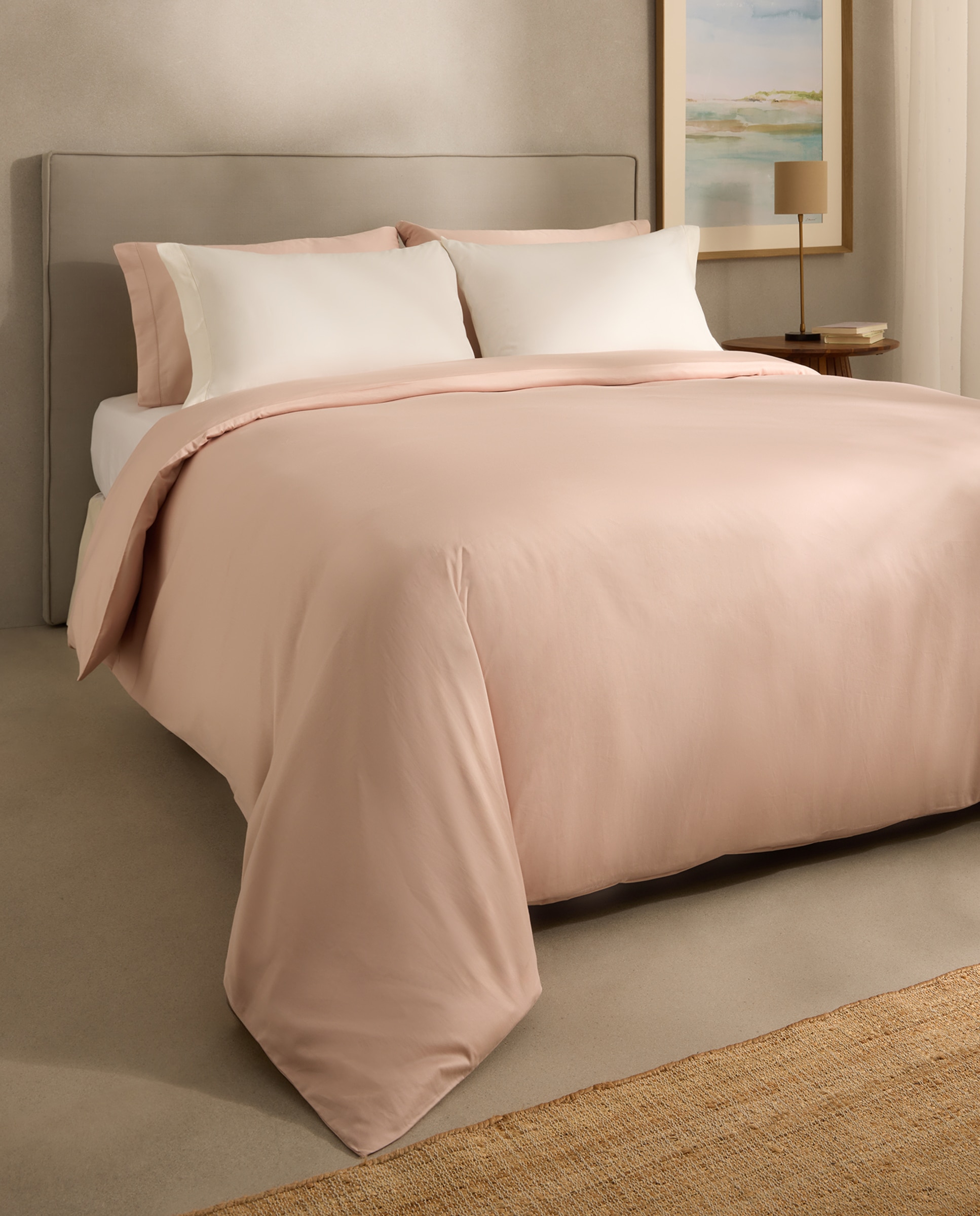 Imagem 0 de Capa de Edredão de Algodão Acetinado 300 Fios