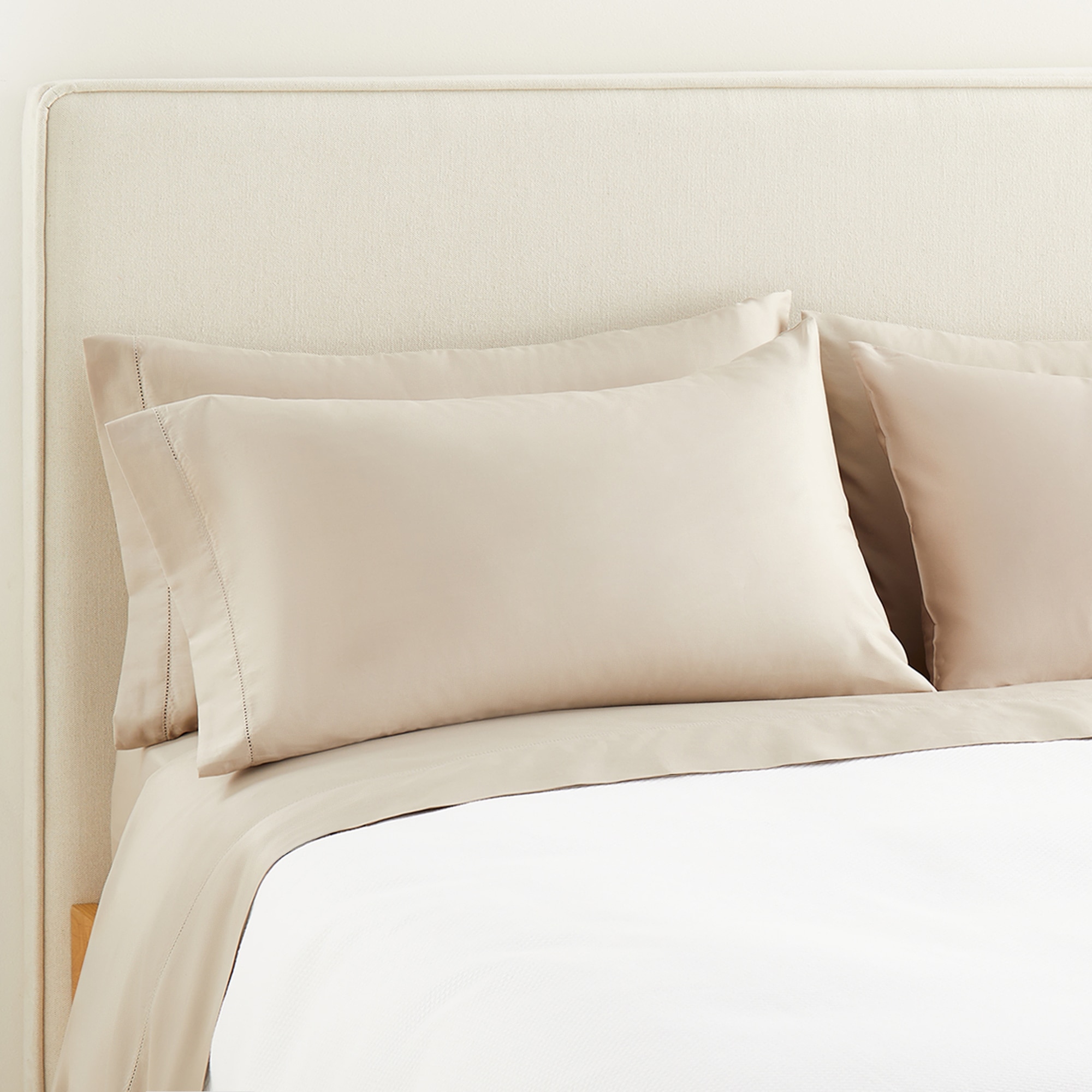 Sábana encimera Algodón Saten 300 hilos El Corte Inglés - Topo Cama 180 cm Topo-1