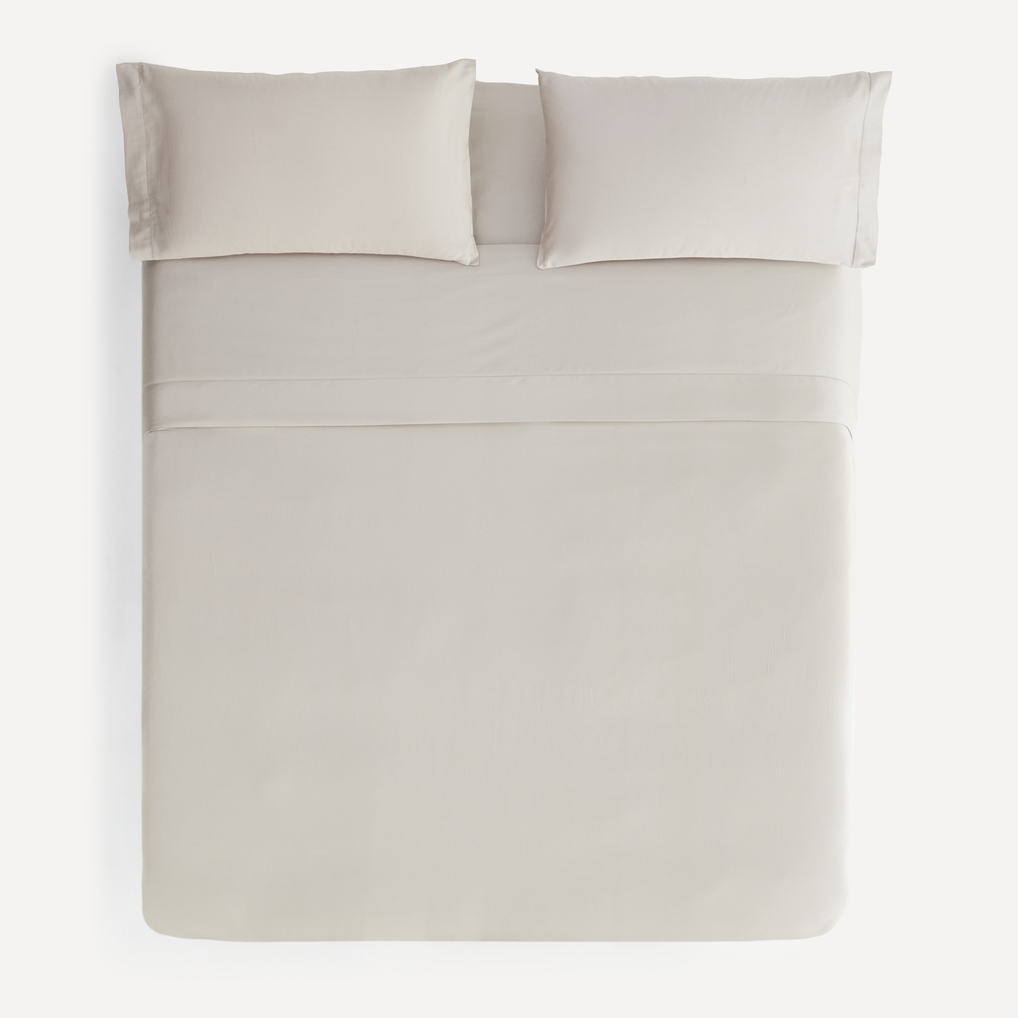 Sábana encimera Algodón Saten 300 hilos El Corte Inglés - Topo Cama 180 cm Topo-4