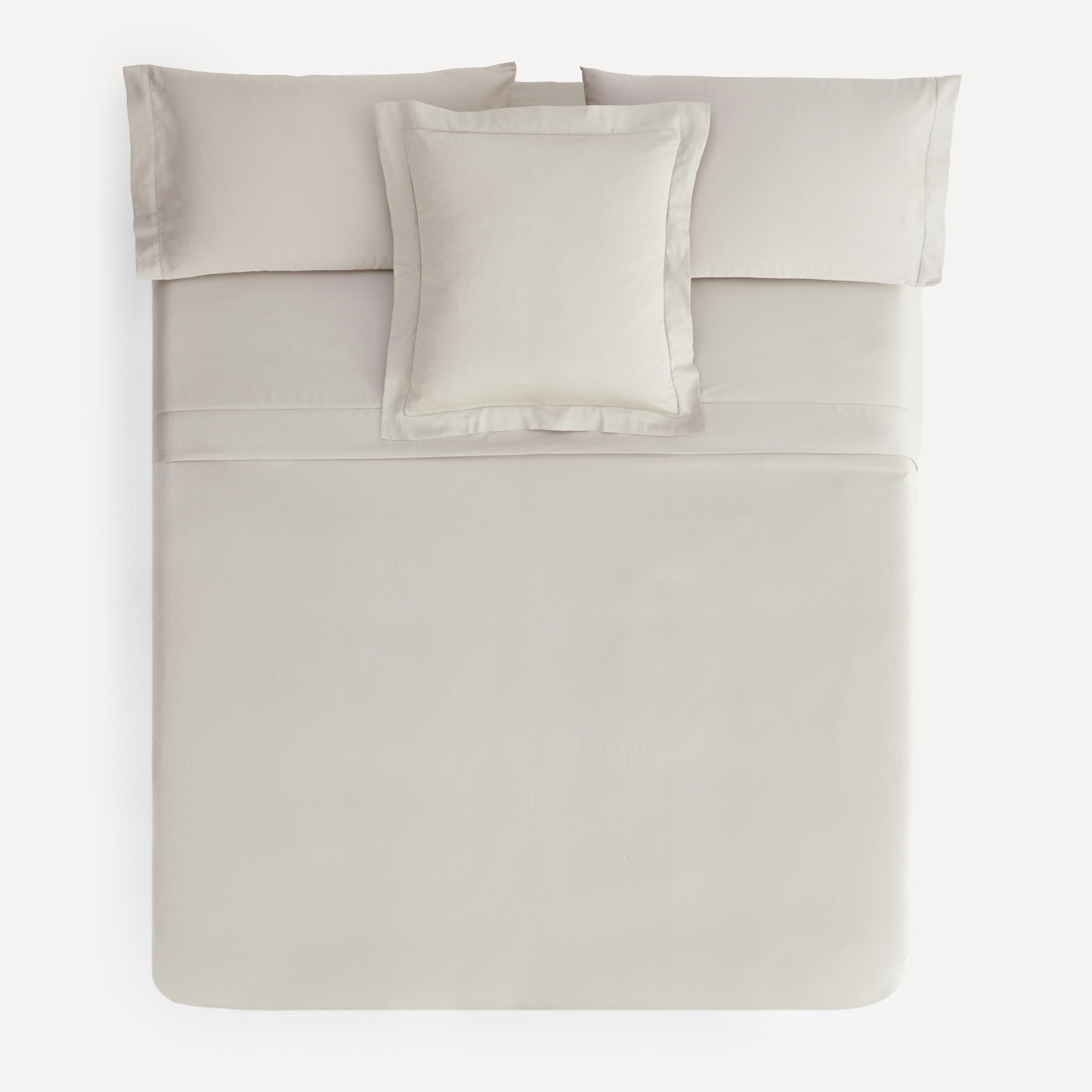 Sábana encimera Algodón Saten 300 hilos El Corte Inglés - Topo Cama 180 cm Topo-6