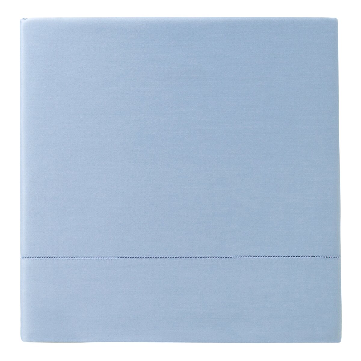 Sábana encimera Algodón Saten 300 hilos El Corte Inglés - Azul Cama 180 cm Azul-1