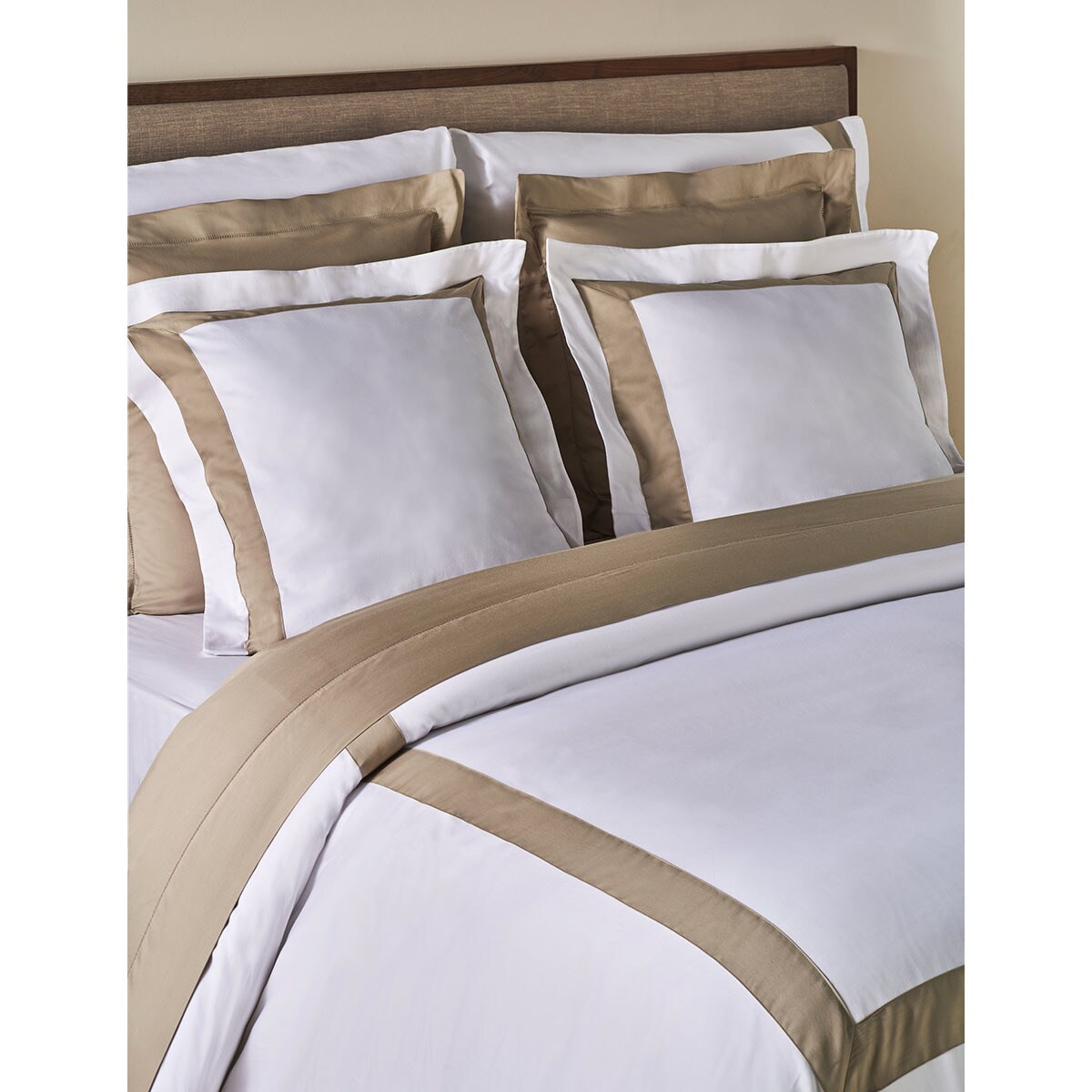 Imagen 7 de Sábana encimera Algodón Saten 300 hilos El Corte Inglés - Topo Cama 135 cm Topo