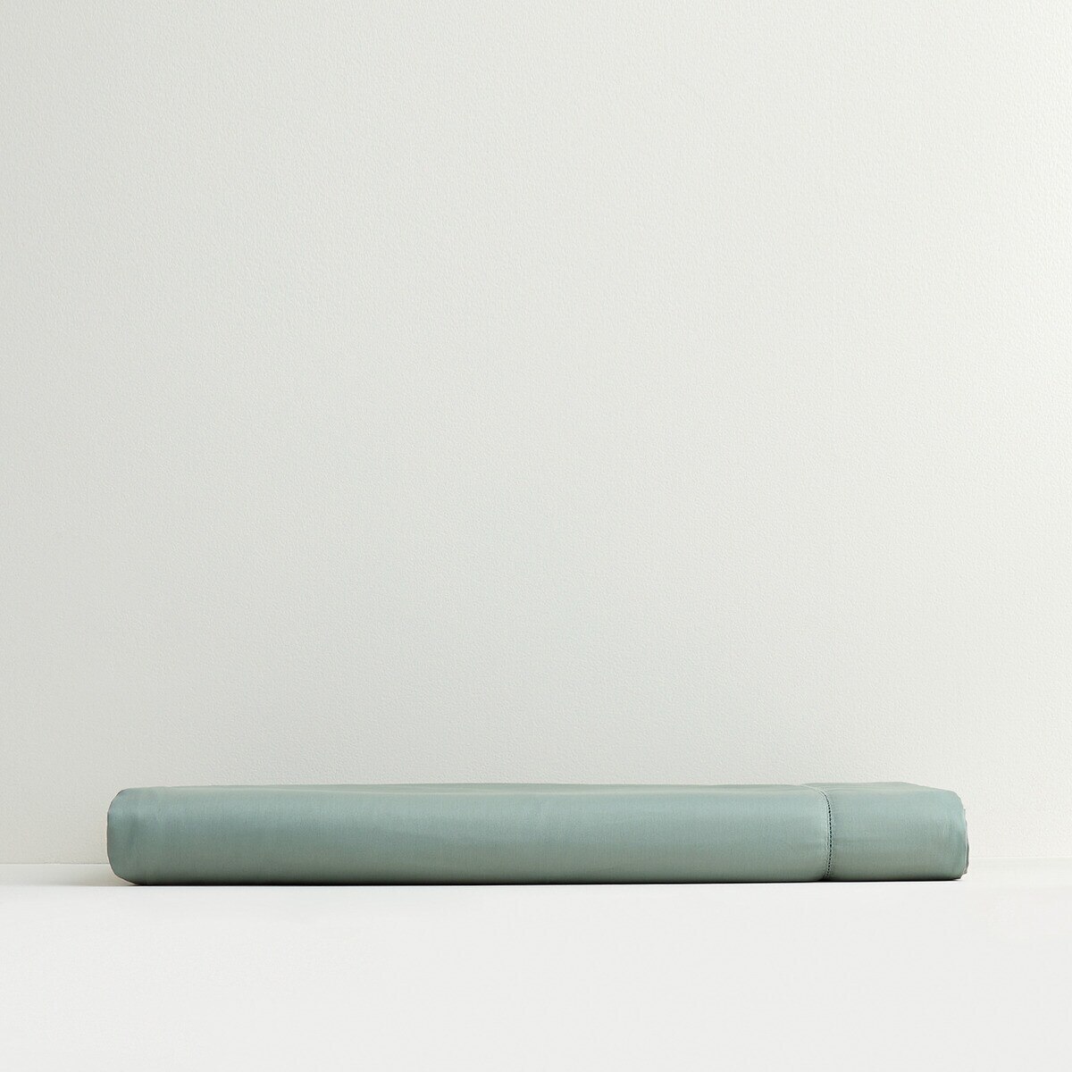 Sábana encimera Algodón Saten 300 hilos El Corte Inglés - Verde Cama 90 cm Verde-5