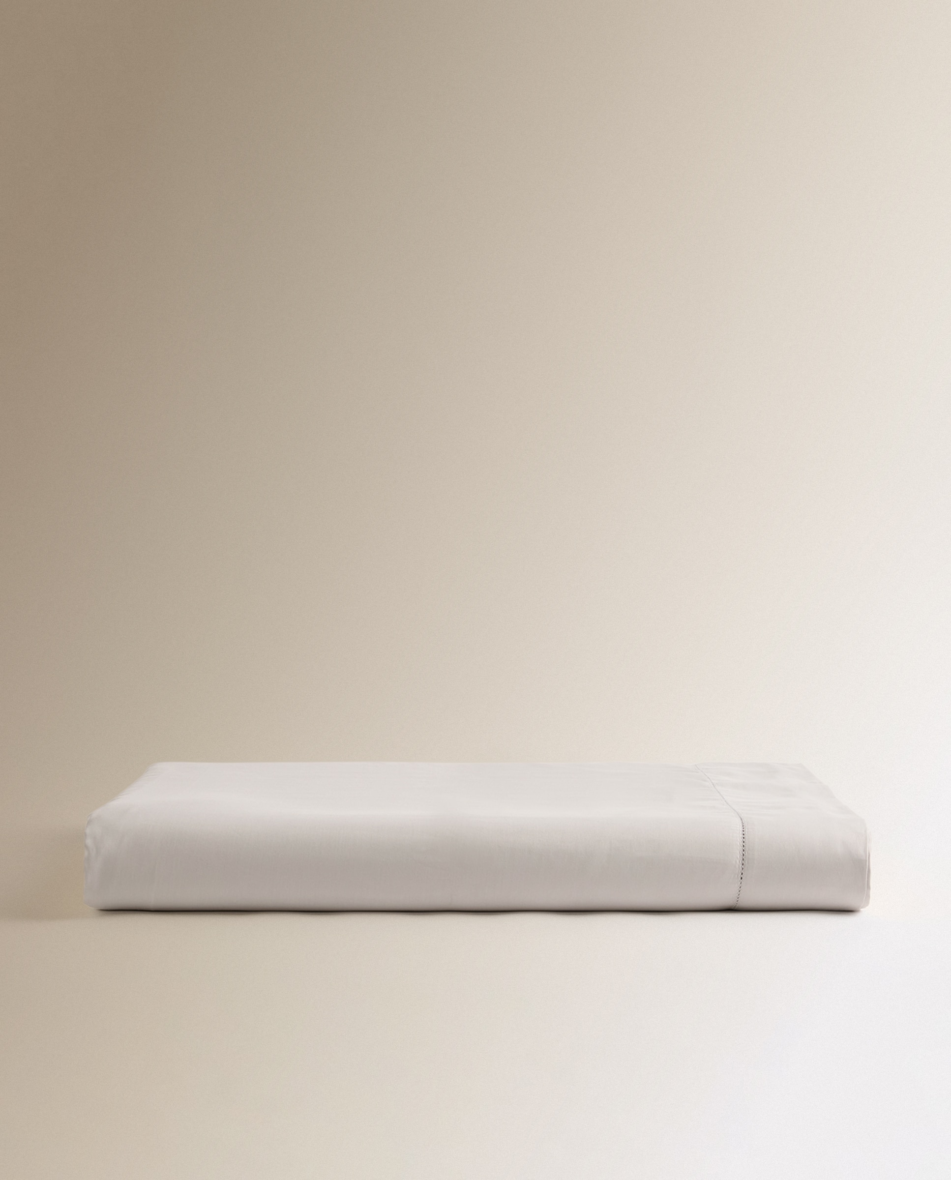Sábana encimera Algodón Saten 300 hilos El Corte Inglés - Plata Cama 90 cm Plata-5