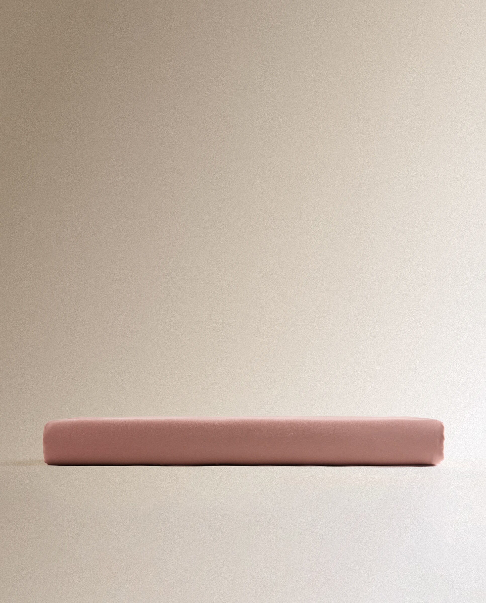Sábana bajera ajustable Algodón Satén 300 hilos platabanda 35 cm El Corte Inglés - Rosa Cama 135 cm Rosa-5