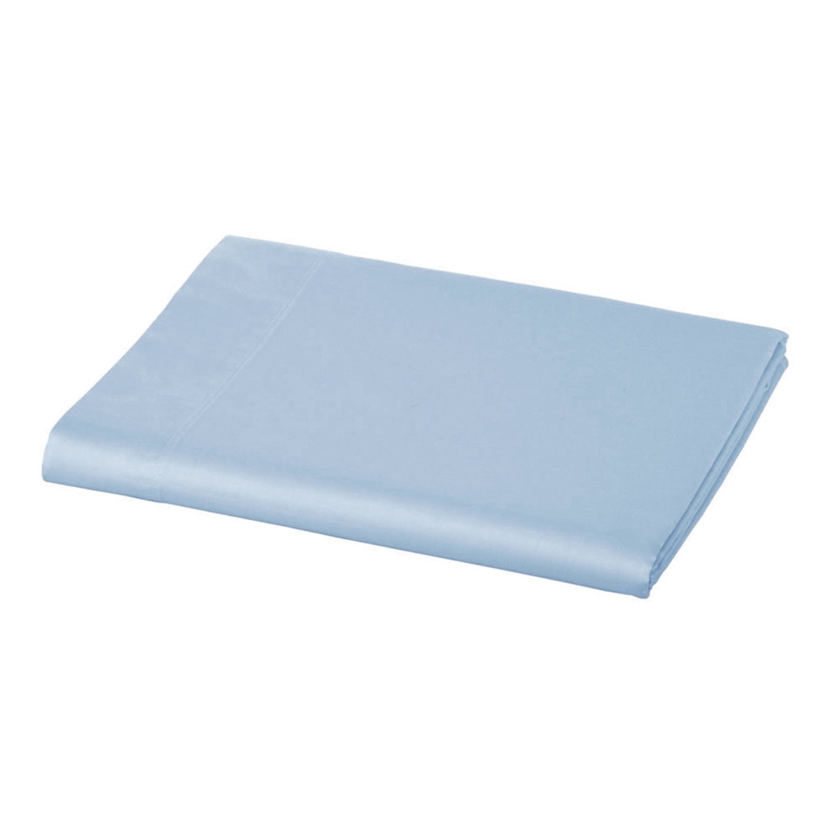 Lençol de Baixo Ajustável de Algodão Cetim 300 Fios Platabanda - 35 cm Azul-1