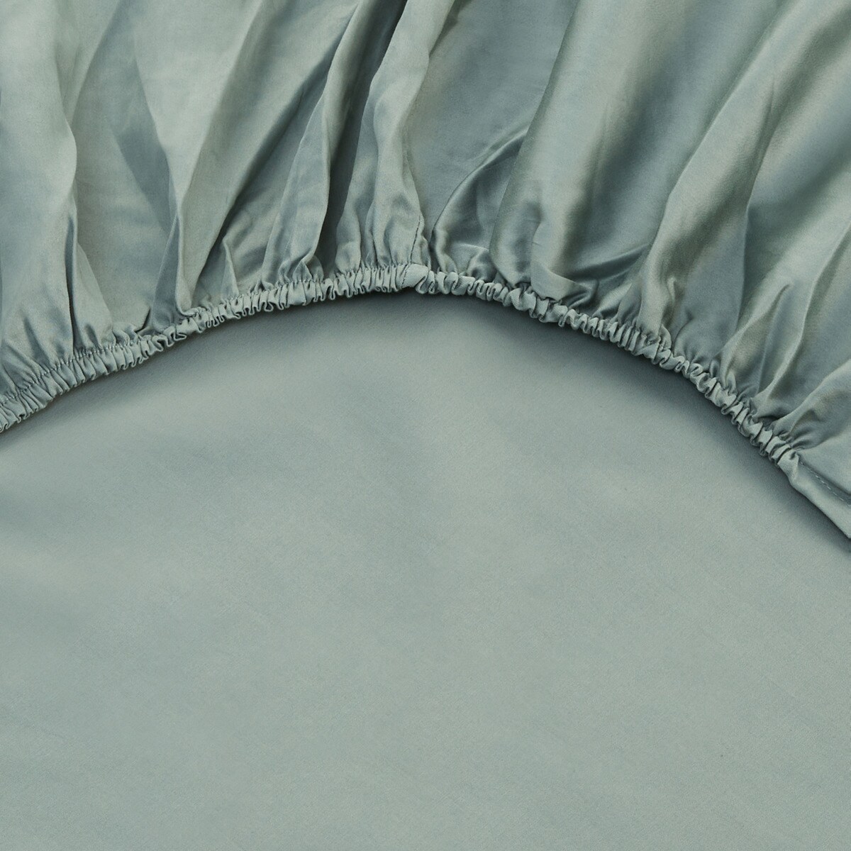 Sábana bajera ajustable Algodón Satén 300 hilos platabanda 35 cm El Corte Inglés - Verde Cama 90 cm Verde-2