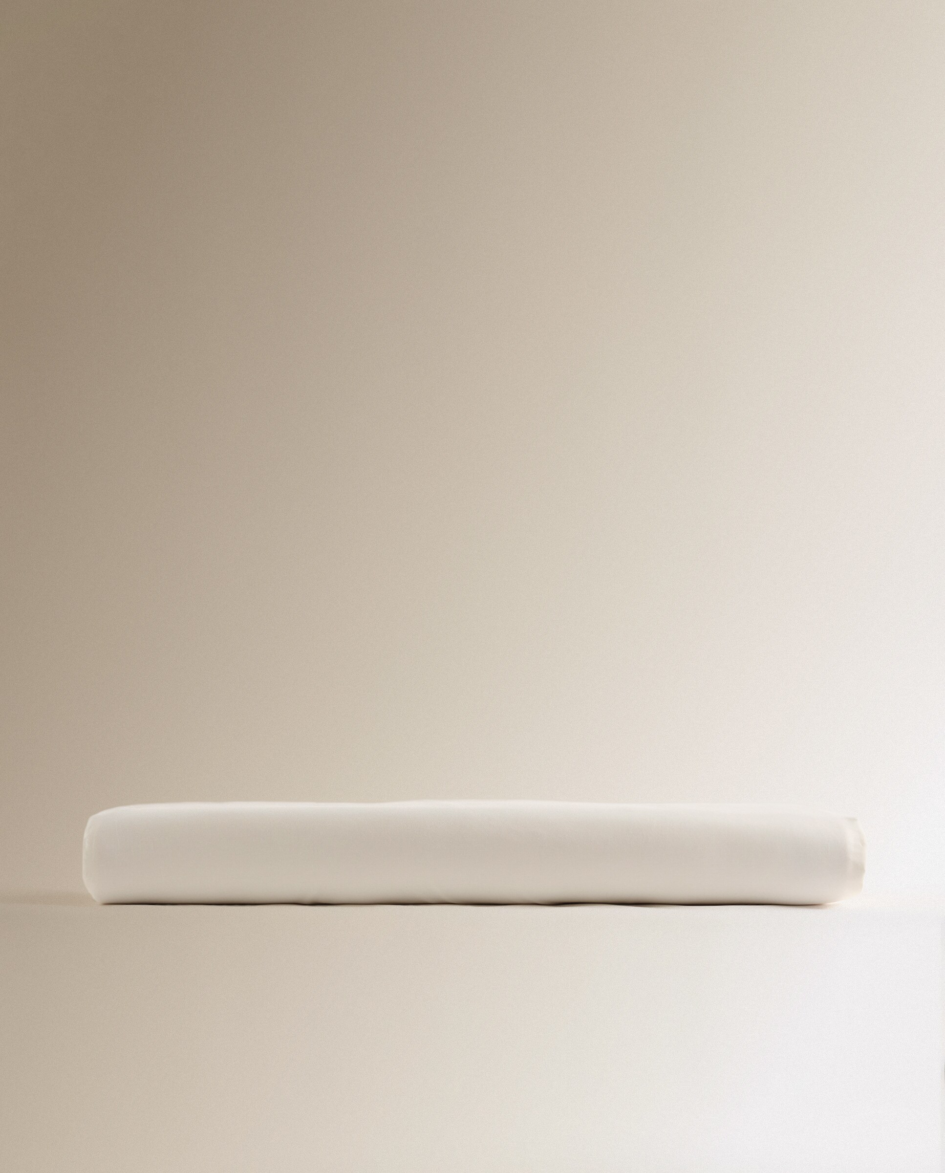 Sábana bajera ajustable Algodón Satén 300 hilos platabanda 35 cm El Corte Inglés - Crudo Cama 135 cm Crudo-5