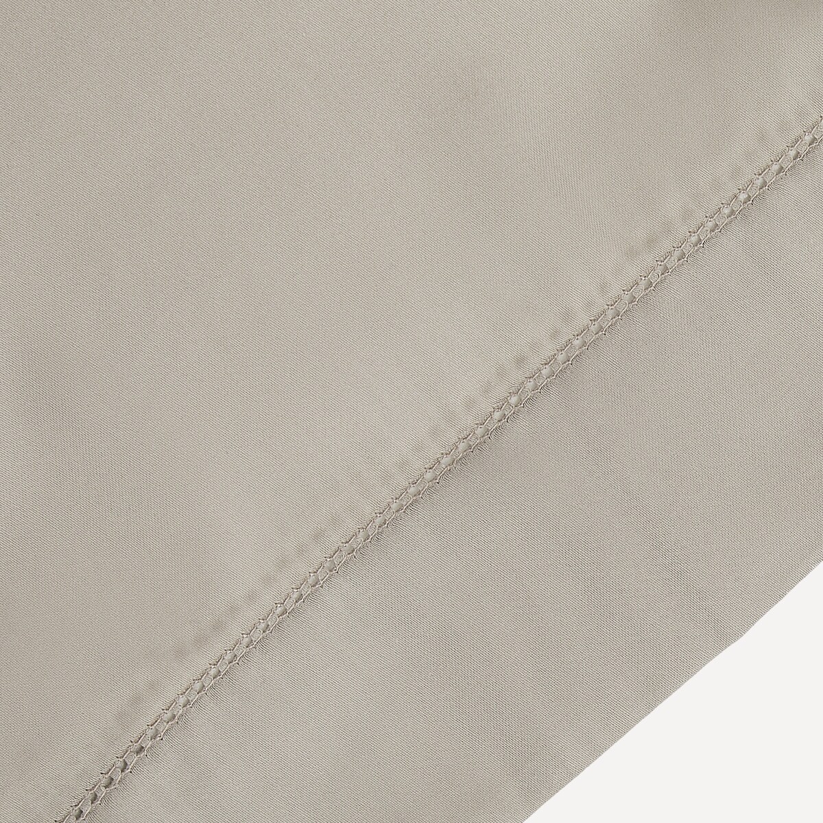 Imagen 2 de Funda de almohada Algodón Satén 300 hilos El Corte Inglés - Topo 45 x 110 cm Topo