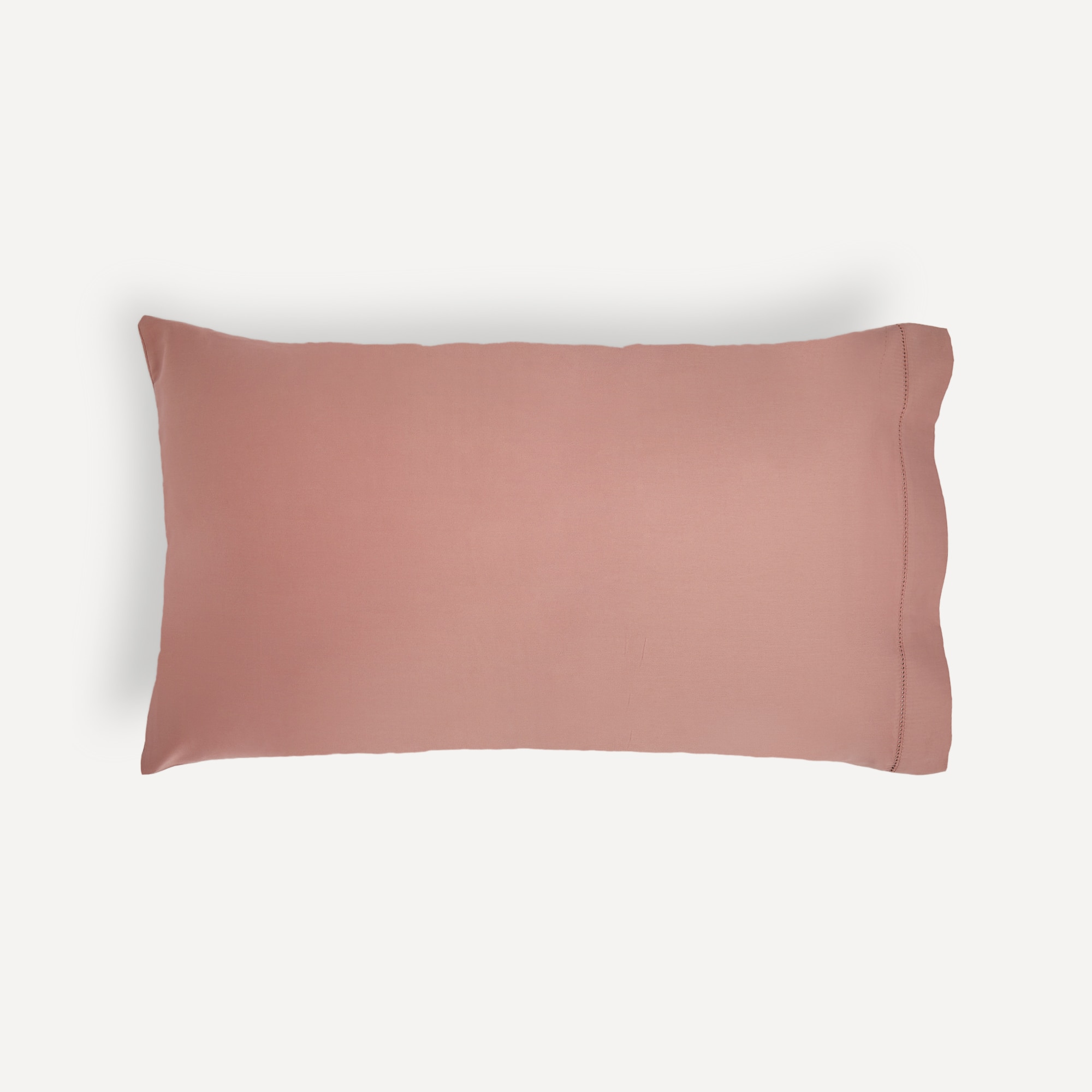 Imagen 1 de Funda de almohada Algodón Satén 300 hilos El Corte Inglés - Rosa 45 x 75 cm Rosa