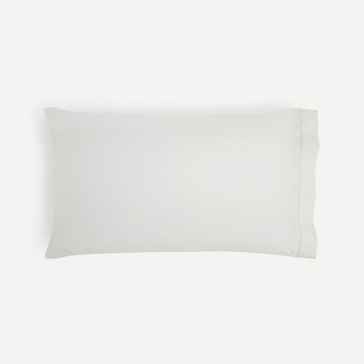 Imagen 0 de Juego de 2 fundas de almohada Algodón Satén 300 hilos El Corte Inglés Crudo