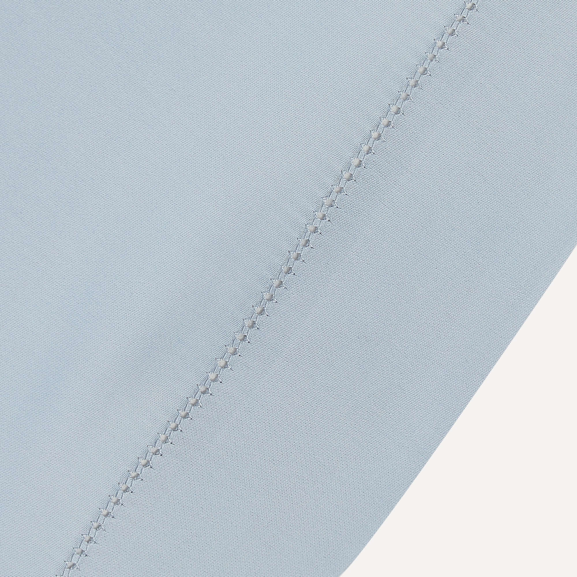Juego de 2 fundas de almohada Algodón Satén 300 hilos El Corte Inglés - Azul Set de 2 fundas 45 x 75 cm Azul-2