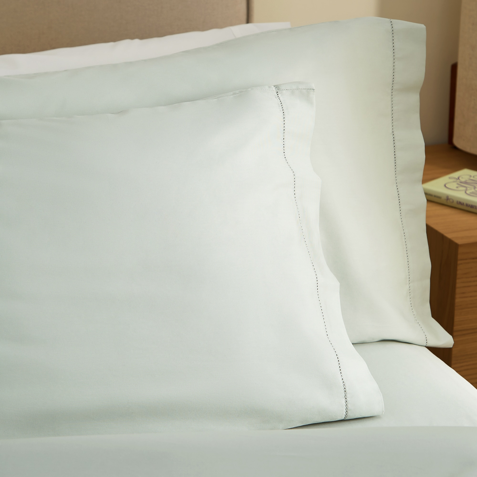 Imagem 0 de Capa de Almofada de Algodão Acetinado de 300 Fios