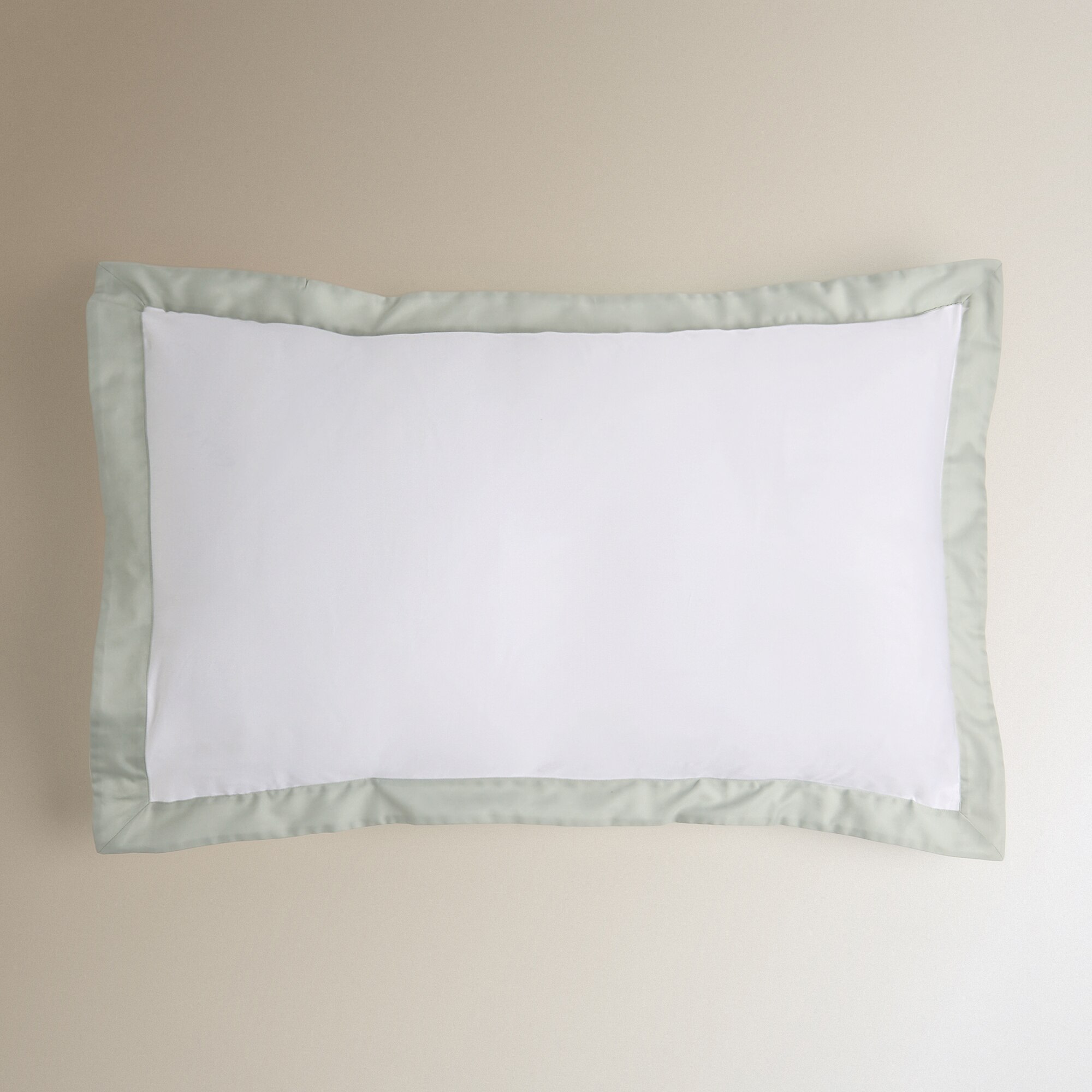 Funda de cuadrante rectangular algodón satén Avenue - Verde Agua 50 x 80 cm Verde Agua-2