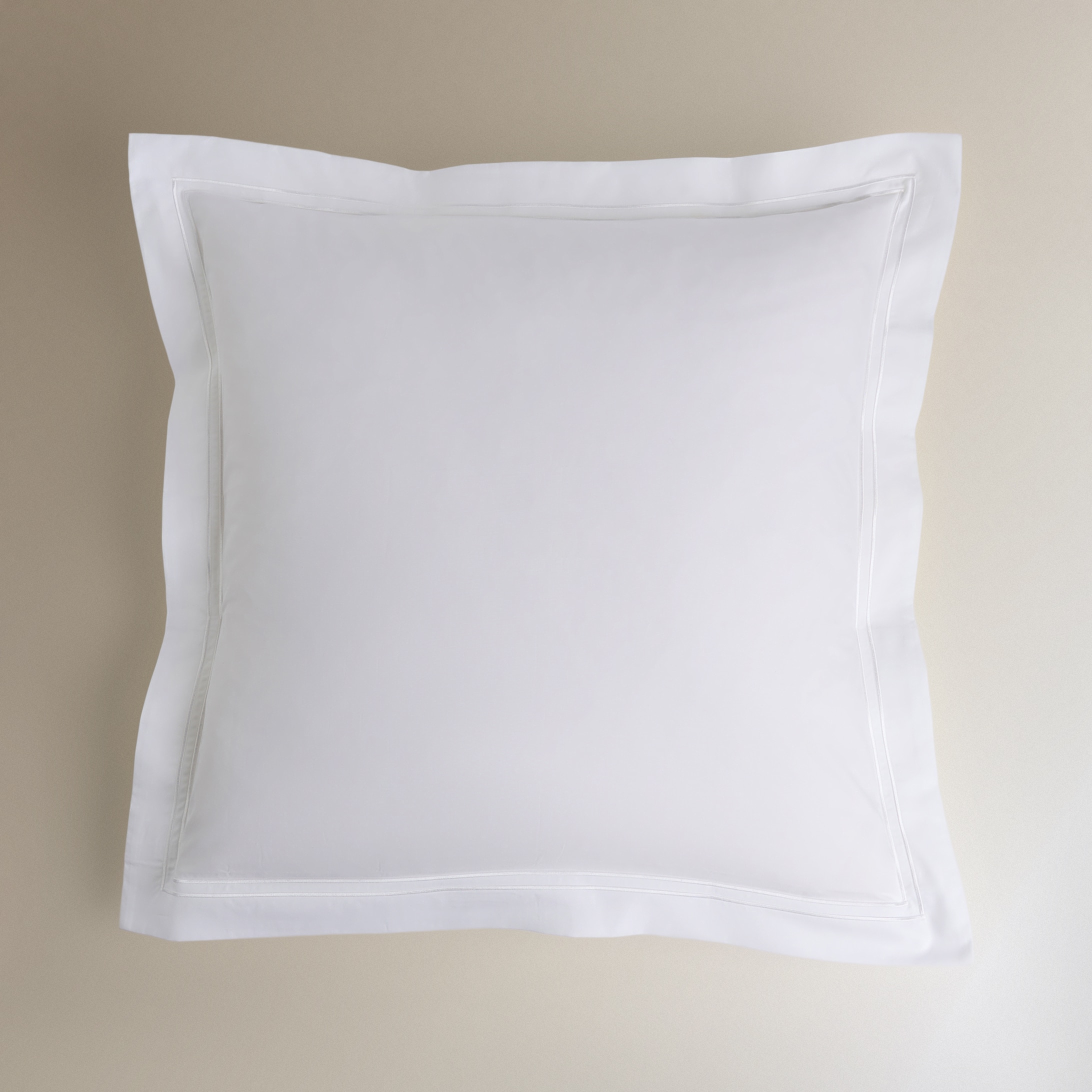 Imagen 2 de Funda de cuadrante percal algodón egipcio 400 hilos Hotel El Corte Inglés - Blanco 55 x 55 cm Blanco