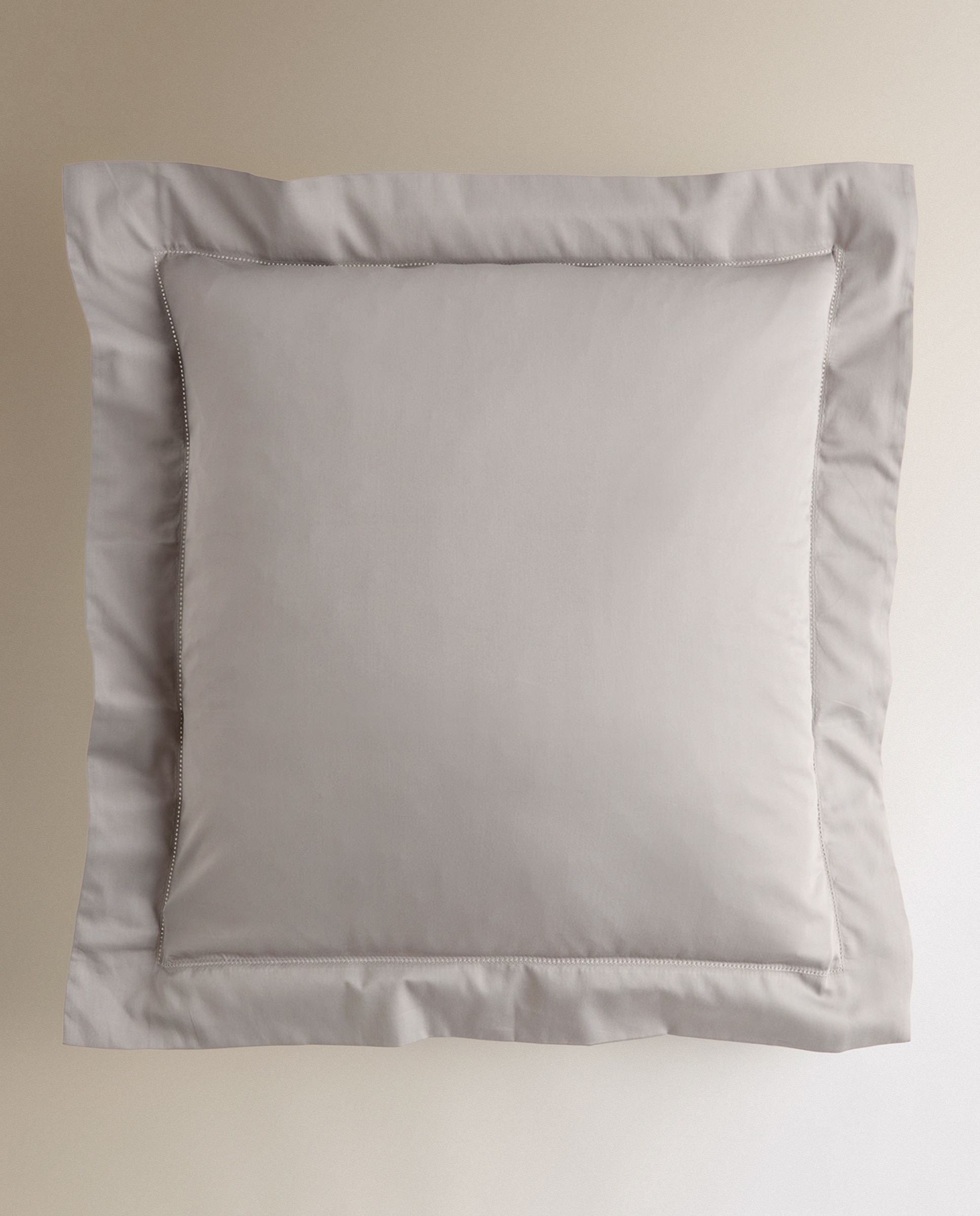 Imagen 2 de Funda de cuadrante Algodón Satén 300 hilos - Gris 60 x 60 cm Gris