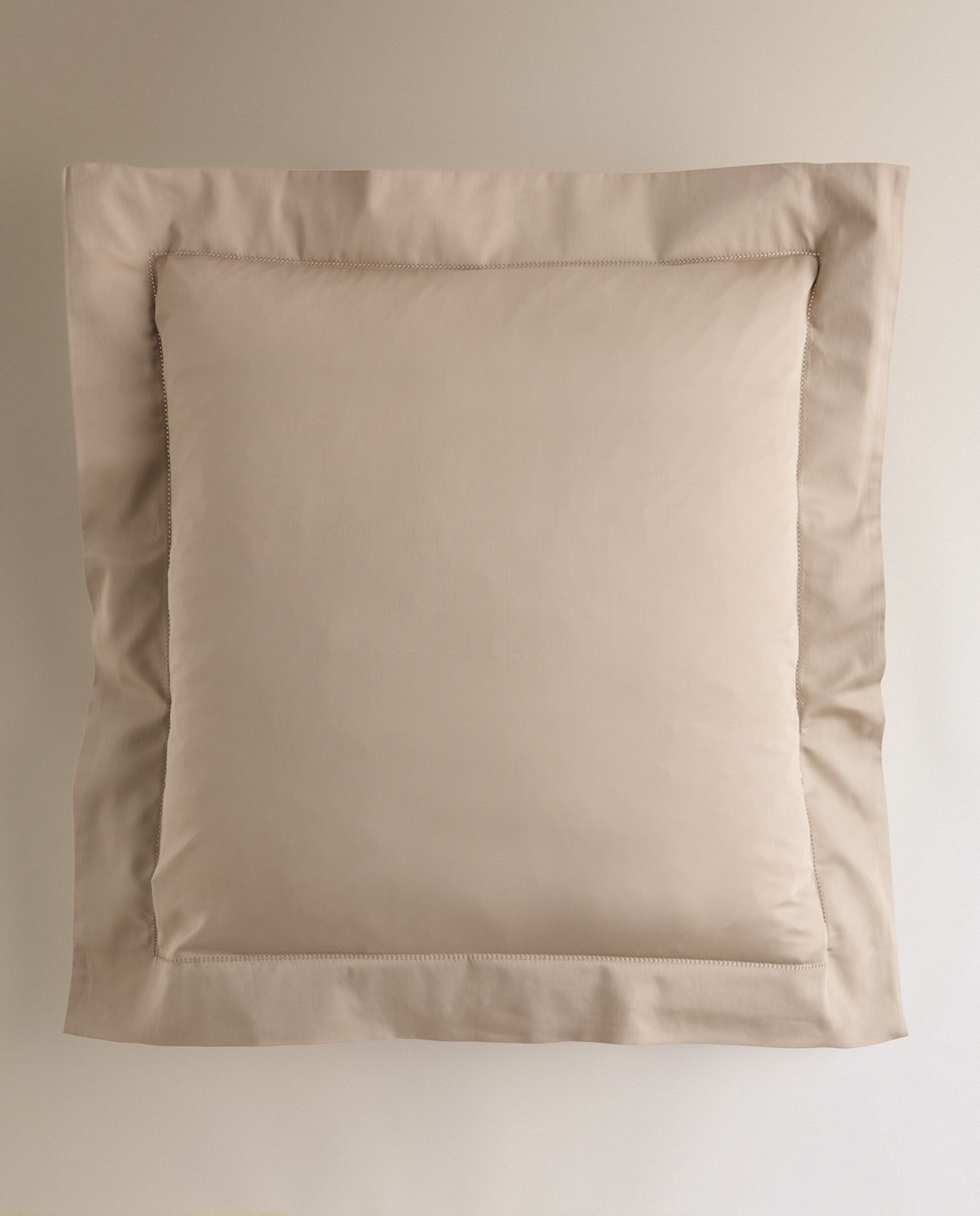 Imagen 2 de Funda de cuadrante Algodón Satén 300 hilos - Topo 60 x 60 cm Topo