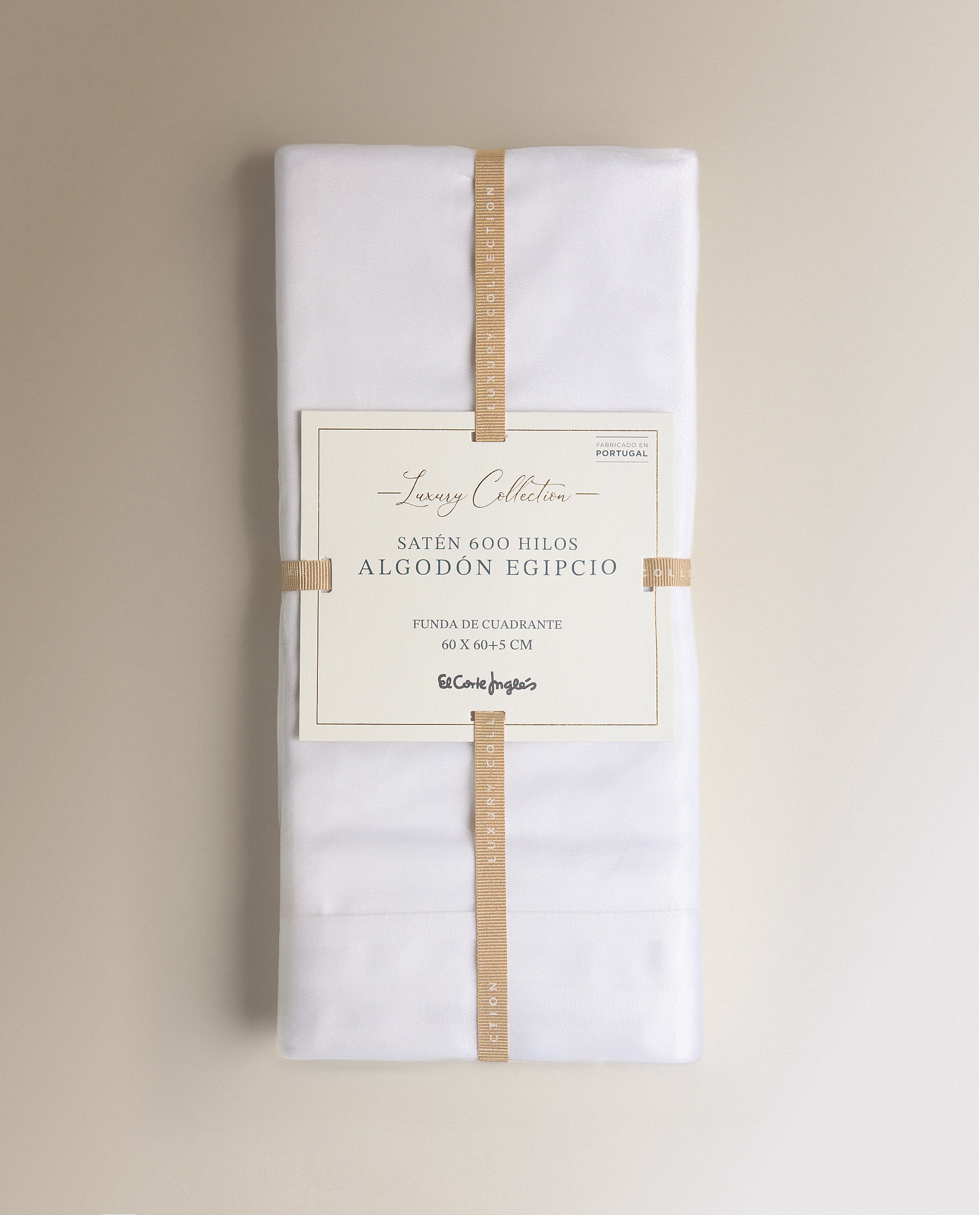 Capa de Almofada Suave em Cetim de Algodão Egípcio Milan - 600 fios Branco-5