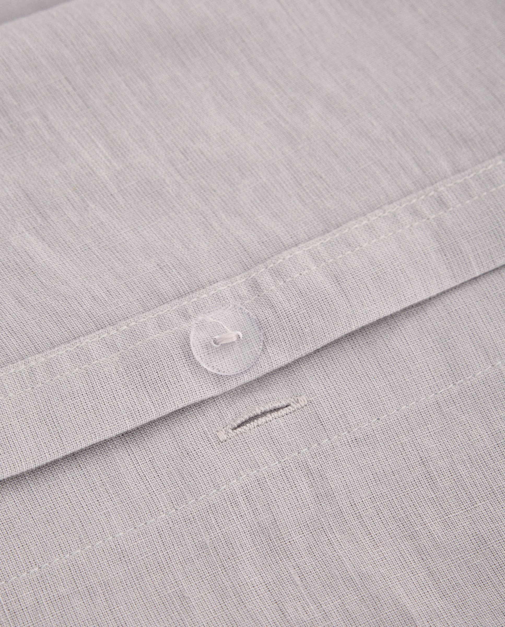 Funda nórdica Lino - Gris Cama 180 cm Gris-5