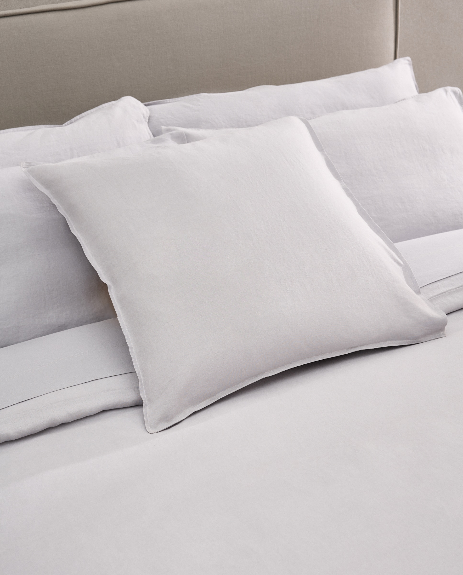 Funda nórdica Lino - Gris Cama 180 cm Gris-6