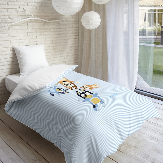 Imagen 0 de Edredón algodón Bluey Rayas BBC