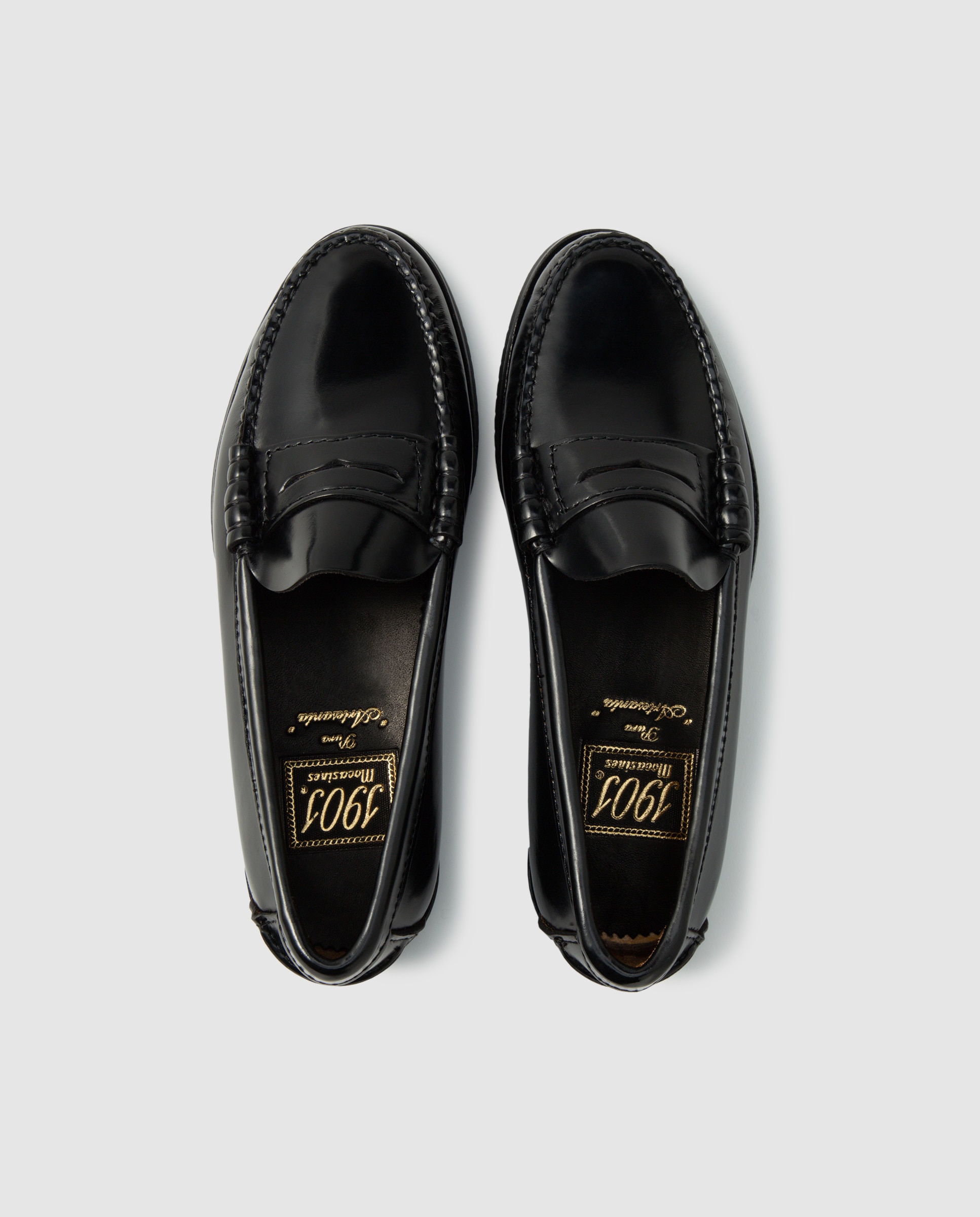 Mocassins infantis 1901 pretos Preto-6