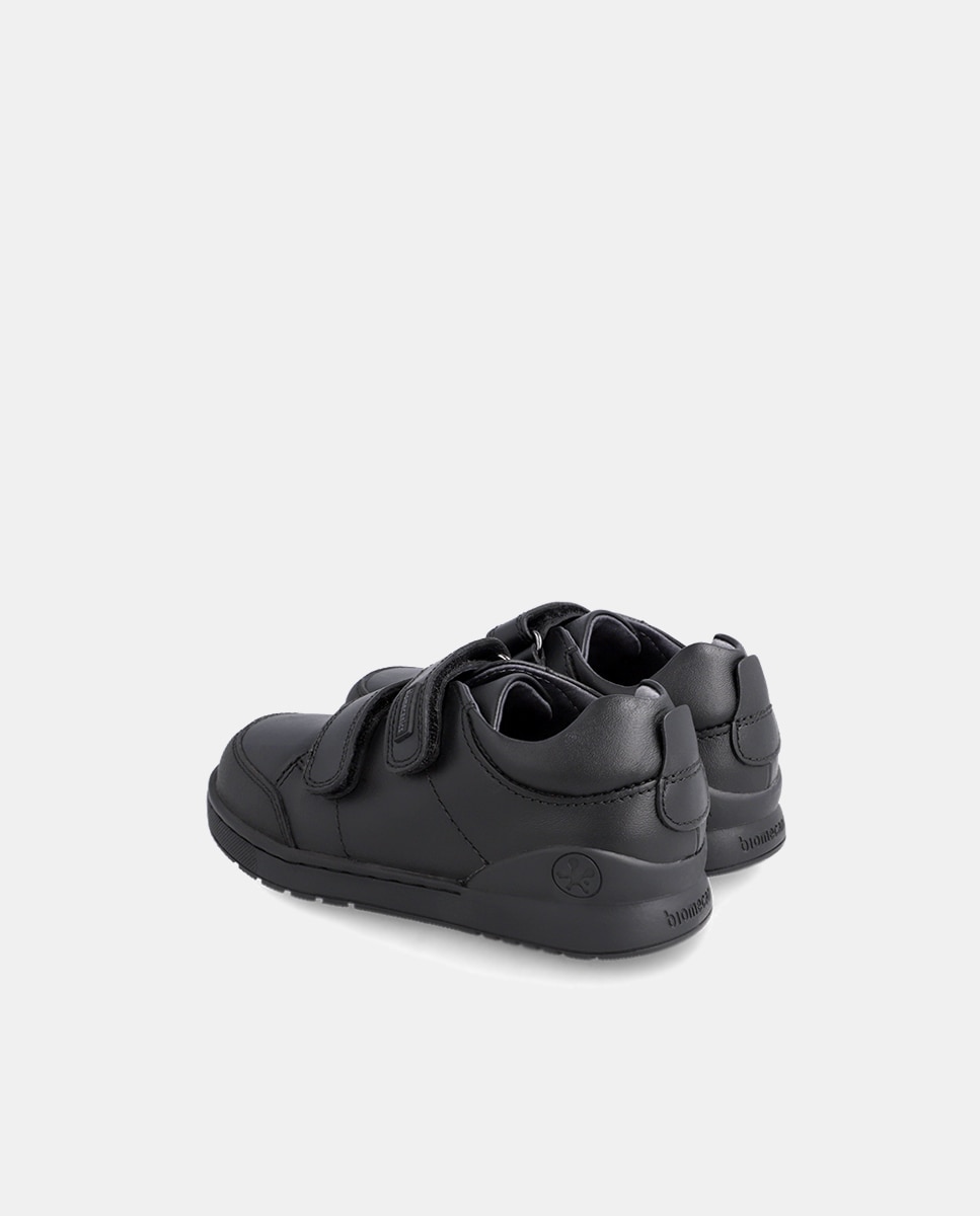 Sapatos pretos com fecho aderente Biomecanics Preto-5