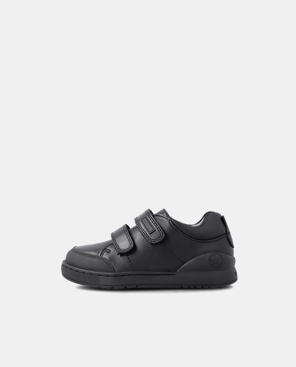 Sapatos pretos com fecho aderente Biomecanics Preto-7