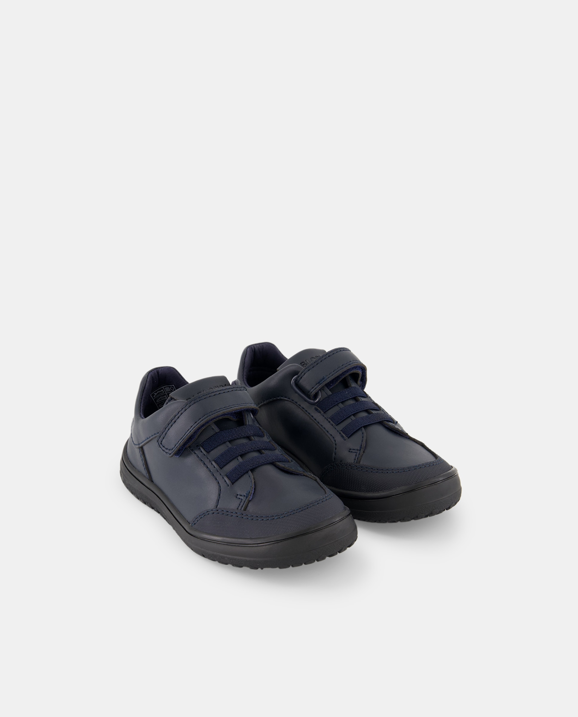 Zapatillas de niño con cierre adherente para uniforme escolar - Pablosky - Negro Negro-4