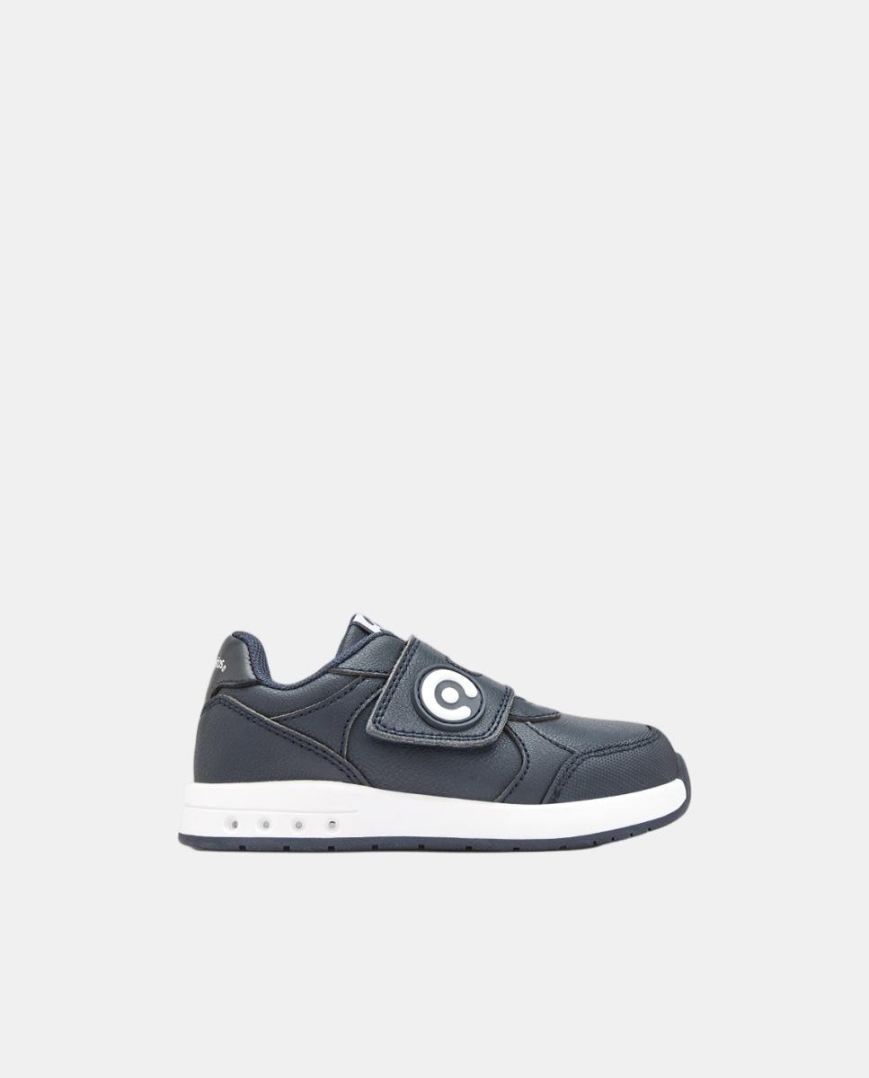 Conguitos - Zapatillas Barefoot de niño con tira adherente.