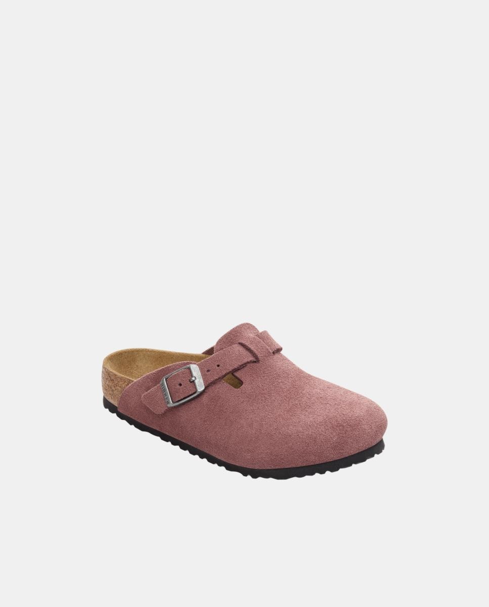 Imagen 0 de Zueco boston kids shearling Rojo