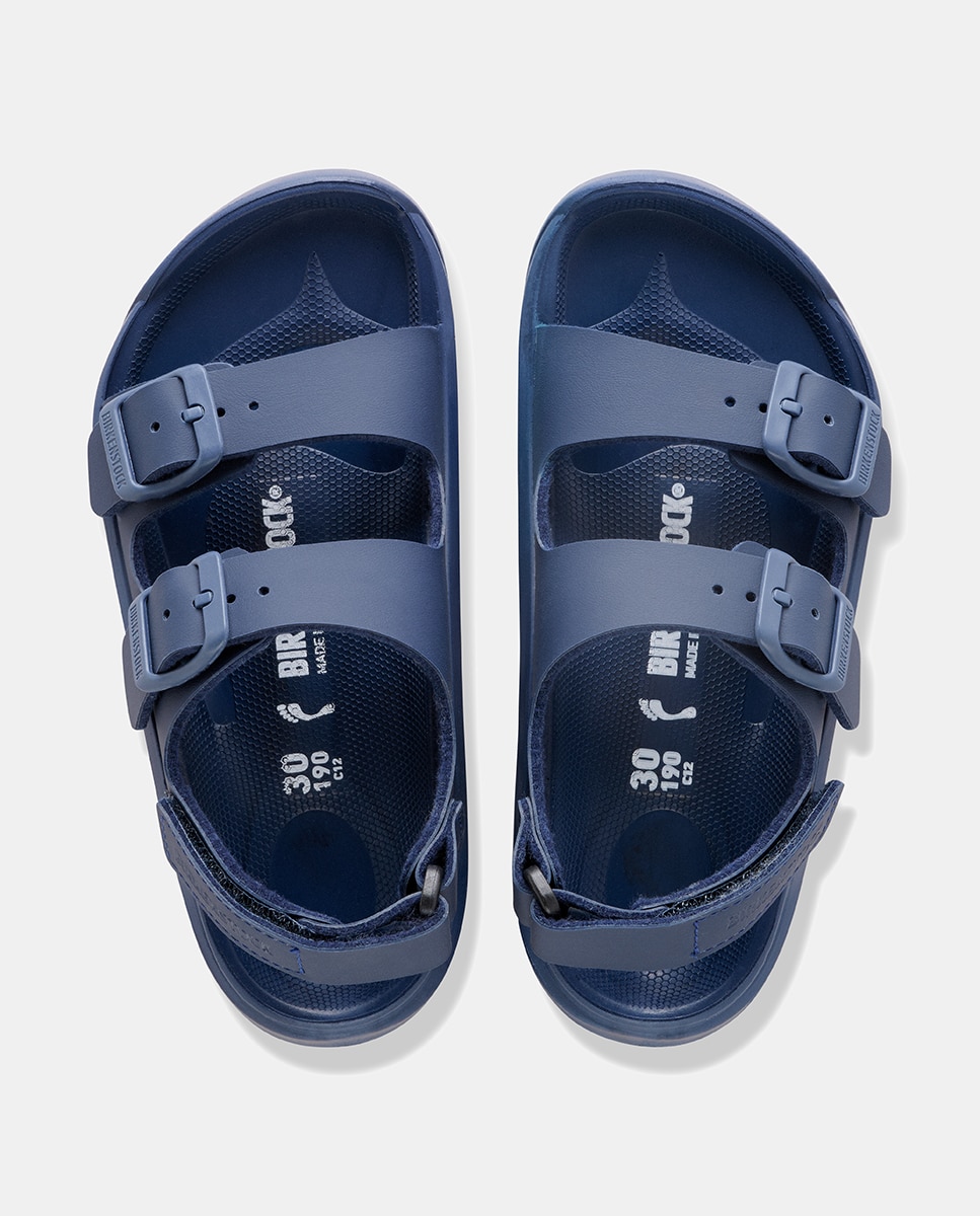 Sandálias Mogami Kids em Polipele Birkenstock Azul-marinho-3