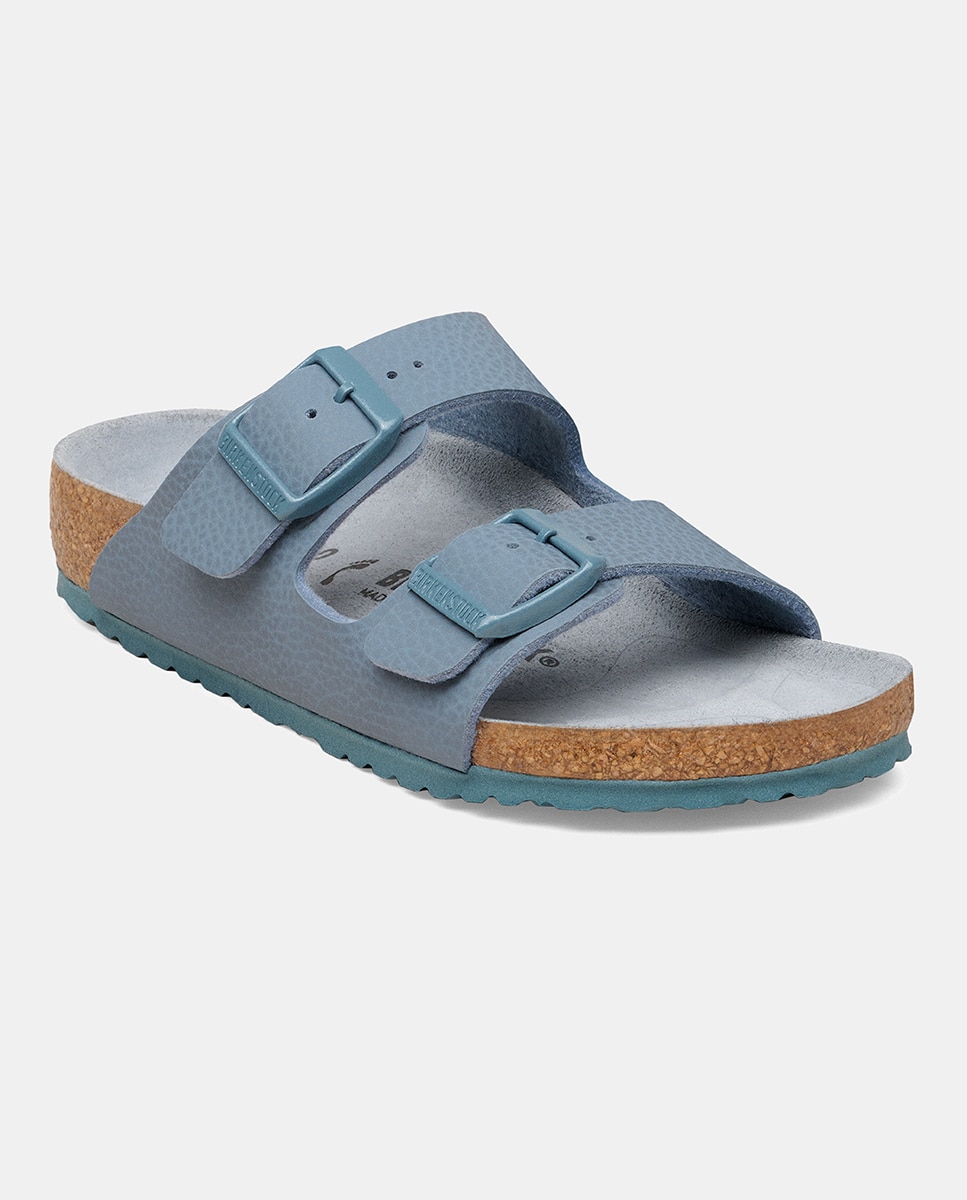 Sandálias Arizona Kids em Polipele Birkenstock Cinzento-2