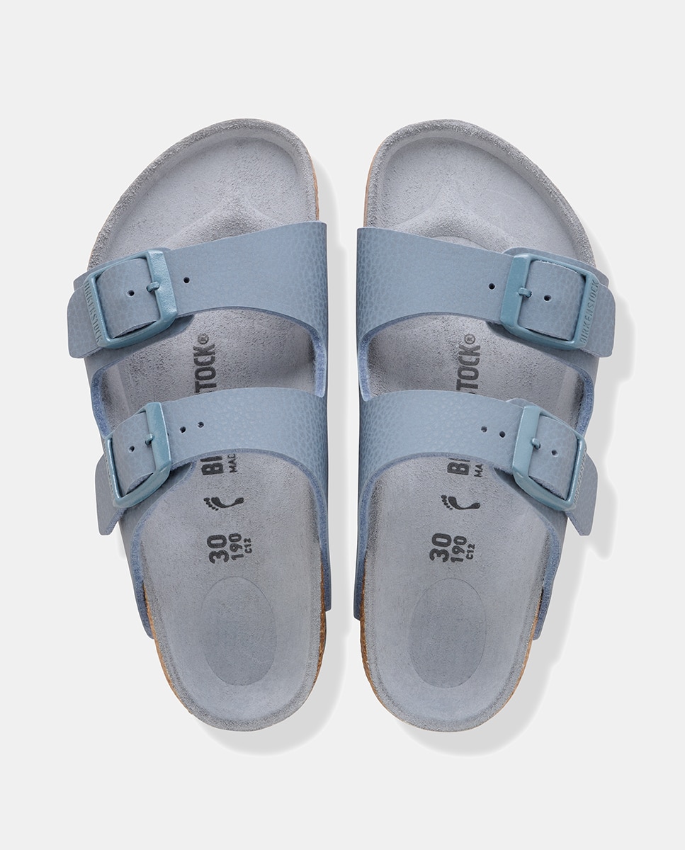 Sandálias Arizona Kids em Polipele Birkenstock Cinzento-3