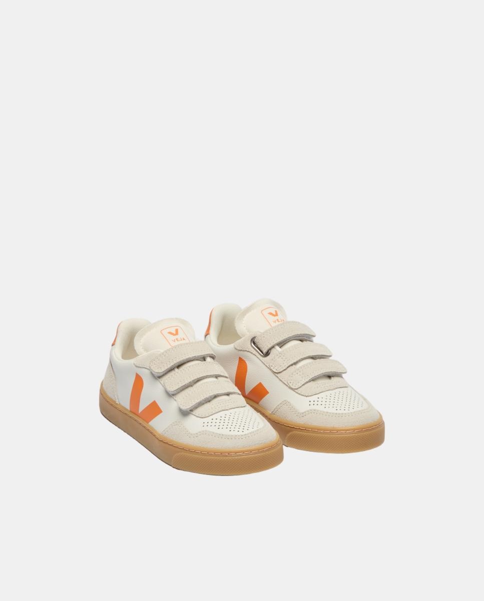 Zapatillas deportivas para niño Small V-10 - Veja - Blanco Blanco-3