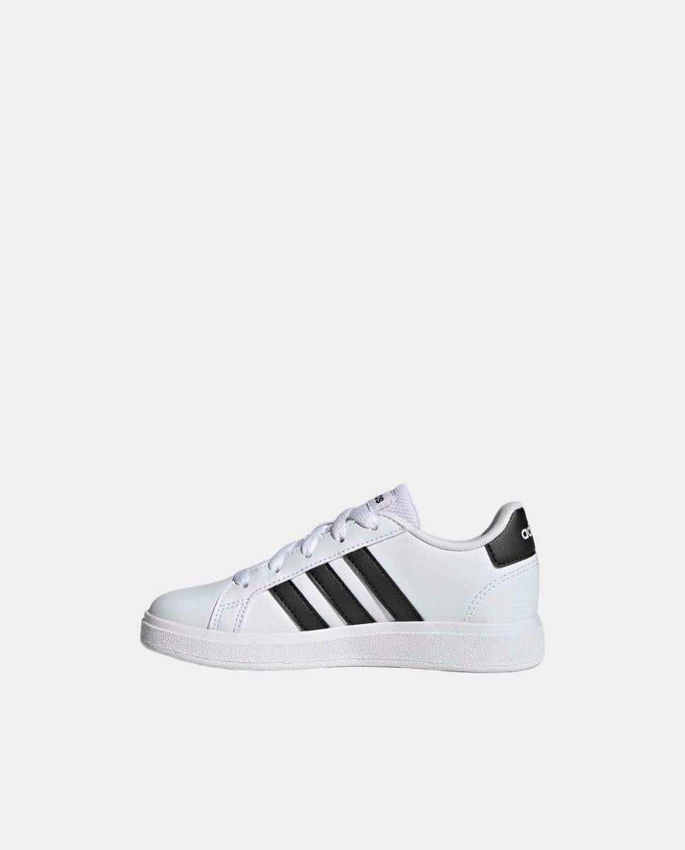 Sapatilhas casual de criança Grand Court adidas Branco-4