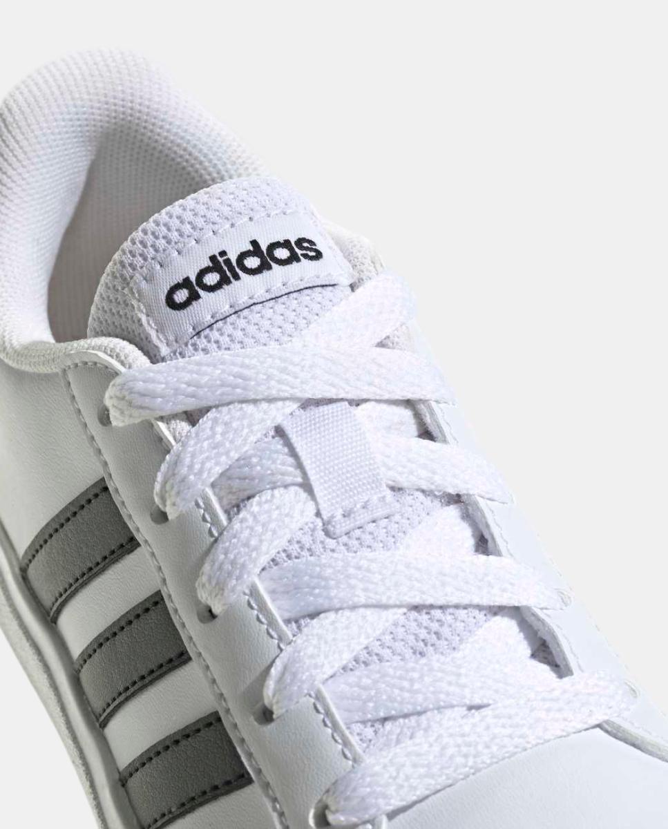 Sapatilhas casual de criança Grand Court adidas Branco-7