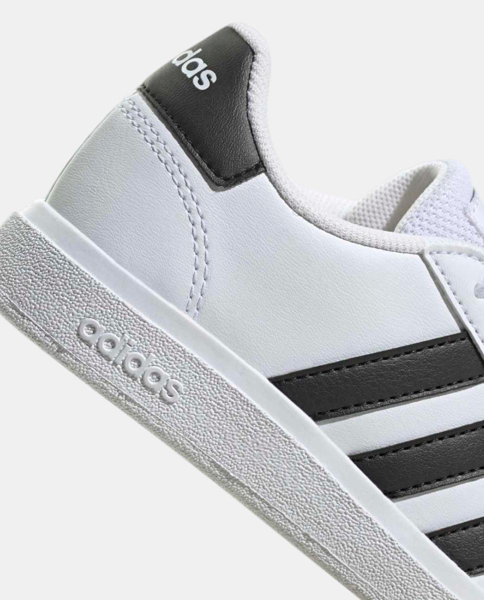 Sapatilhas casual de criança Grand Court adidas Branco-8