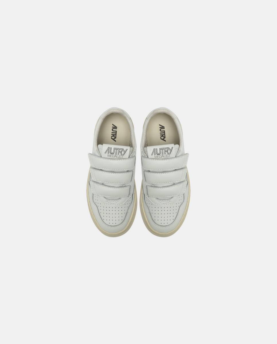 Sapatilhas Kidstripes Low Autry Branco-6