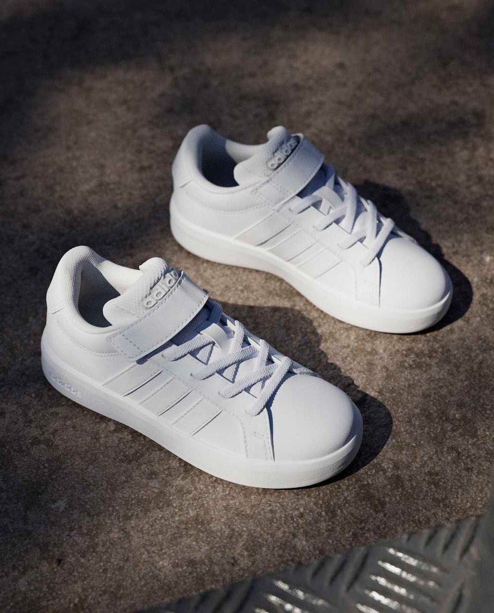 Sapatilhas Grand Court 3.0 El C adidas Branco-13