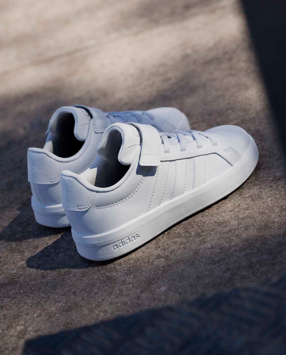 Sapatilhas Grand Court 3.0 El C adidas Branco-14