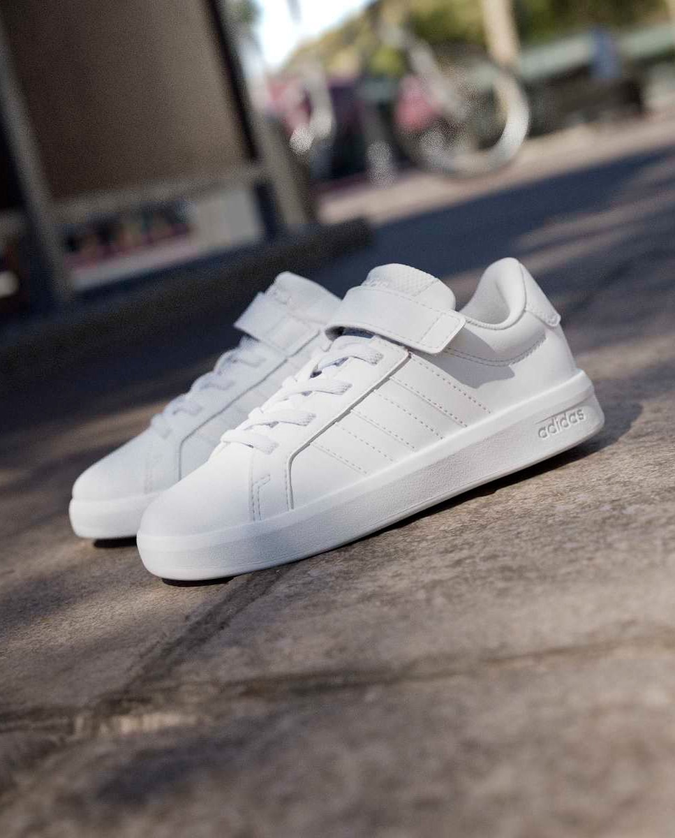 Sapatilhas Grand Court 3.0 El C adidas Branco-16
