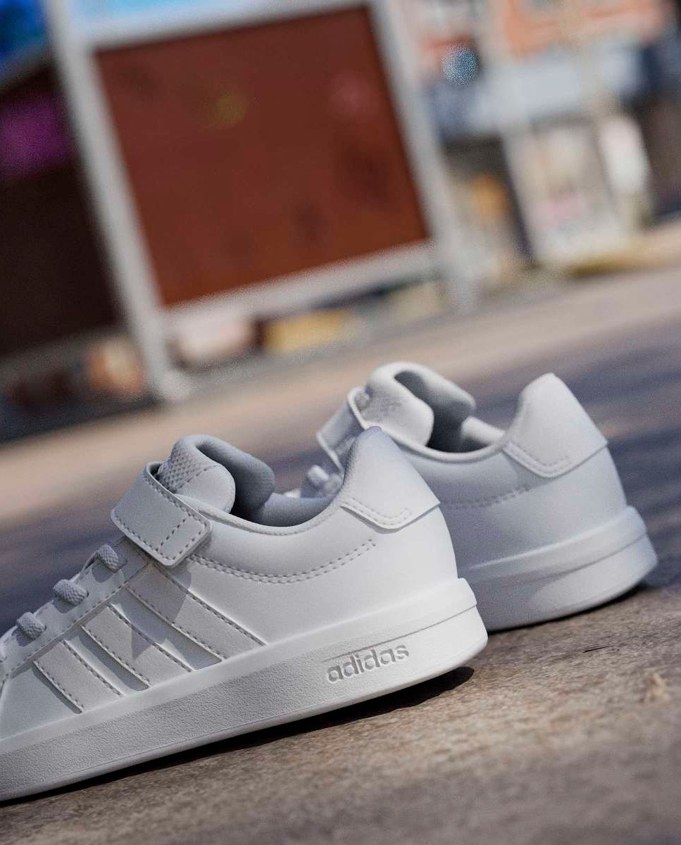 Sapatilhas Grand Court 3.0 El C adidas Branco-17