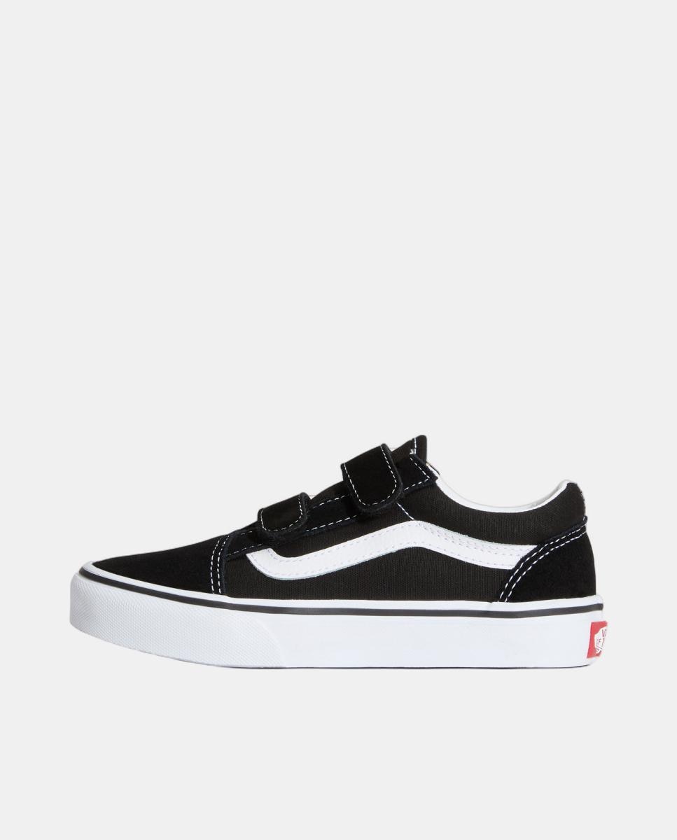 Sapatilhas Casual de Criança Old Skool Velcro Preto-2