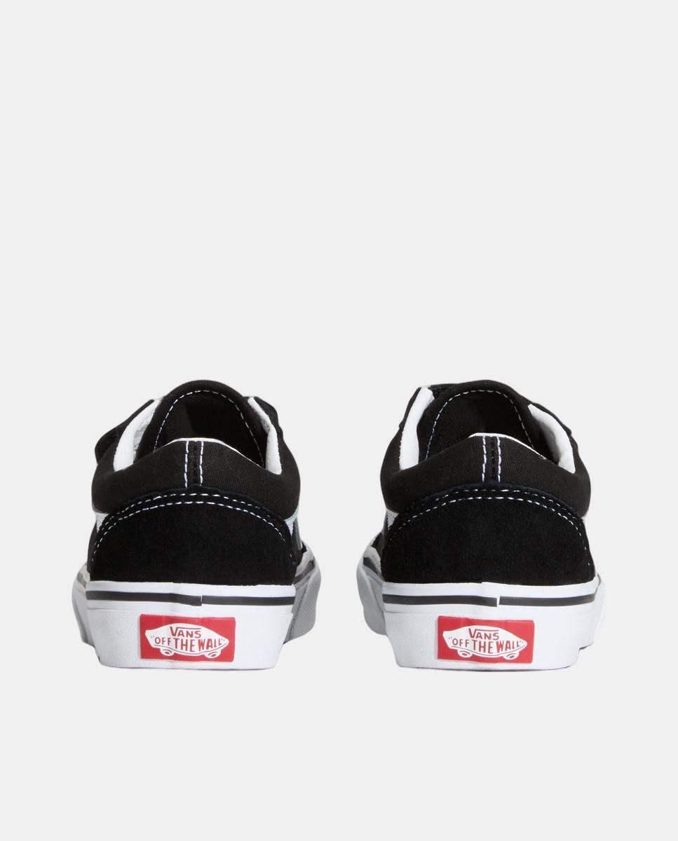 Sapatilhas Casual de Criança Old Skool Velcro Preto-3