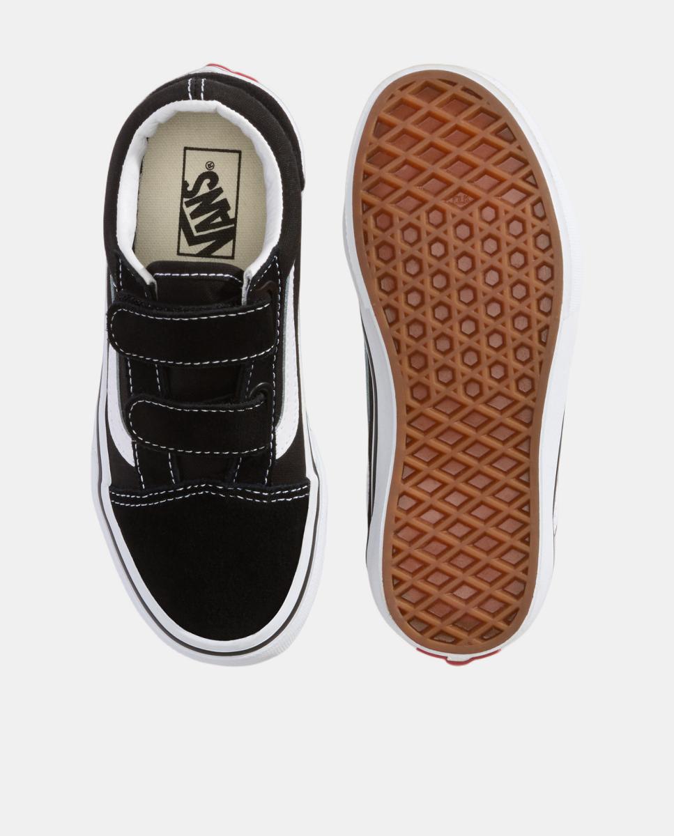 Sapatilhas Casual de Criança Old Skool Velcro Preto-4