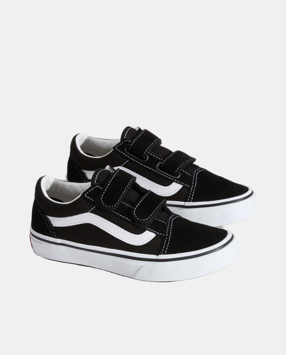 Sapatilhas Casual de Criança Old Skool Velcro Preto-5