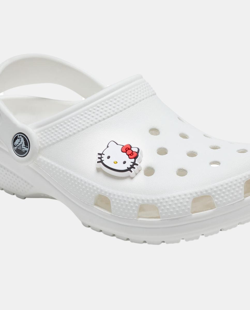 Jibbitz Hello Kitty Head Crocs Branco-2